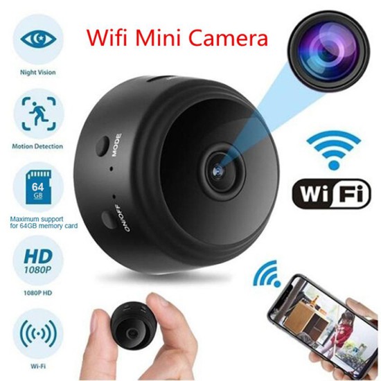A9 Rechargeable Mini WiFi Ip Camera Full HD A9 Rechargeable Mini WiFi Ip Camera Full HD