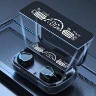 M10 EARBUDS WITH 3000MAH POWERBANK TWS 9D BLUETOOTH HEADSET